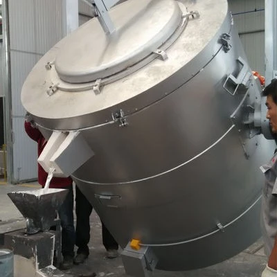 Horno de retención de aluminio